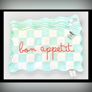 The Spring Shop Bon Appetit Placemats Set of 7 New!! Hobby Lobby